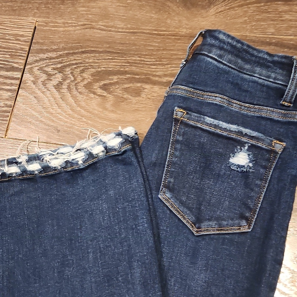 ❤️ NWOT! VERVET RESTRUCTURE HIGH RISE RELAXED FLARE JEANS, 00 (24) - Picture 12 of 13